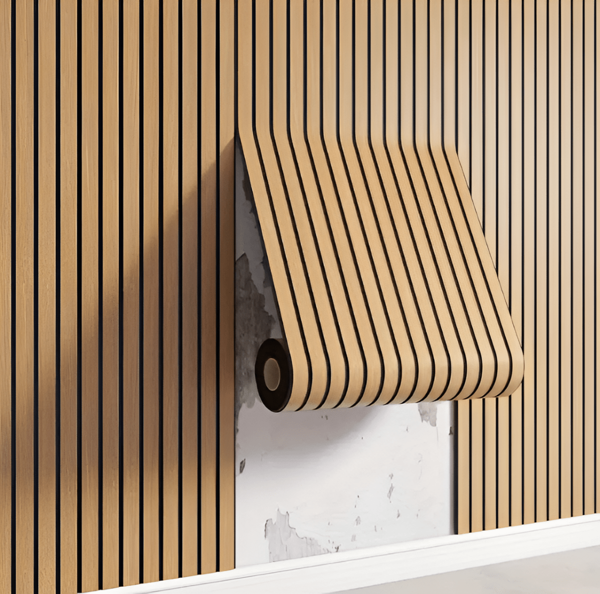 Holzpaneele Detailansicht – Pelanva