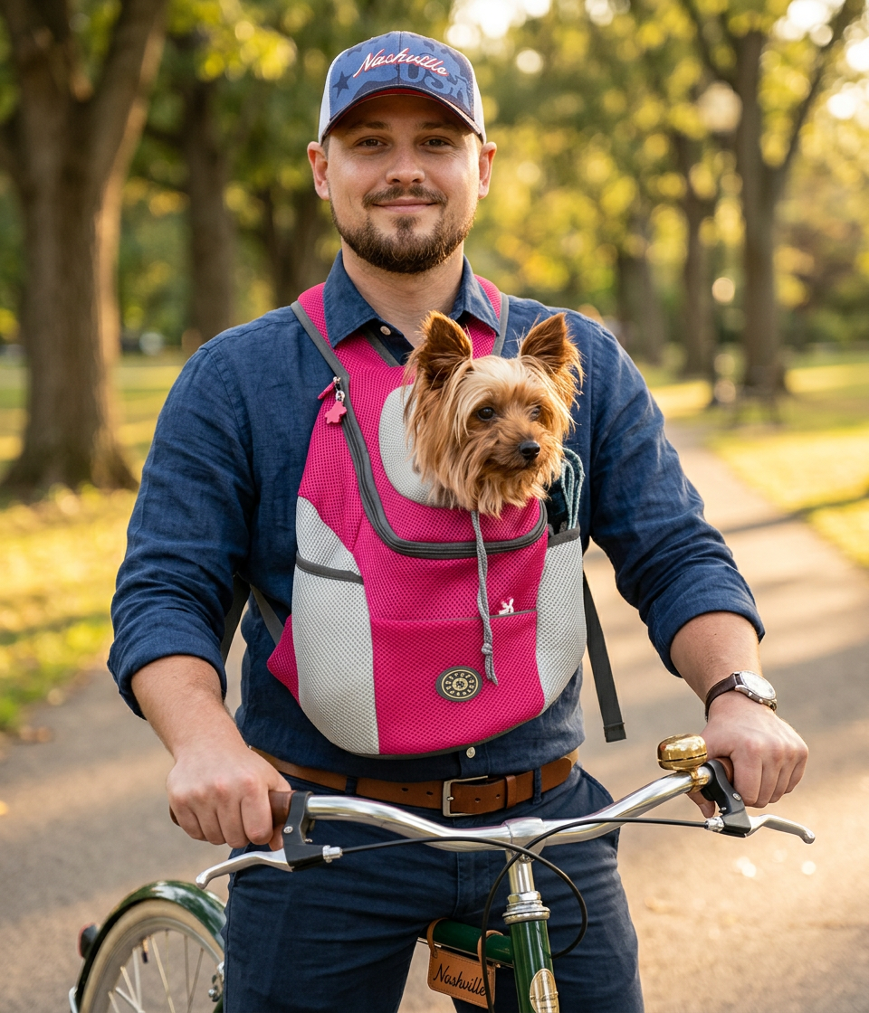 Ergonomischer Hundetragerucksack mit Komfortpolsterung – Pelanva – Ansicht 1