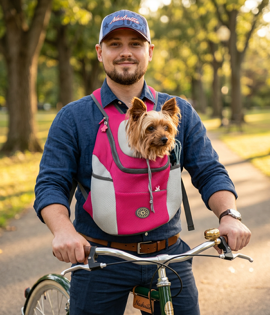 Ergonomischer Hundetragerucksack mit Komfortpolsterung – Pelanva – Ansicht 1