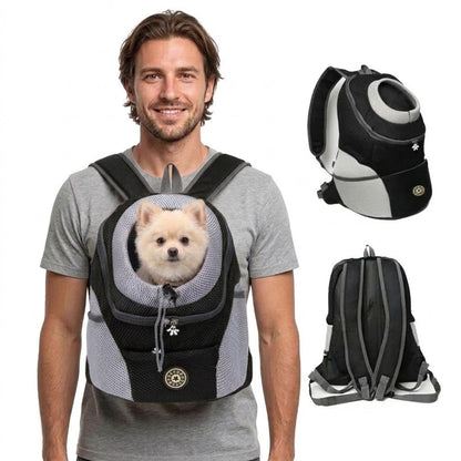 Ergonomischer Hundetragerucksack mit Komfortpolsterung – Pelanva – Ansicht 4
