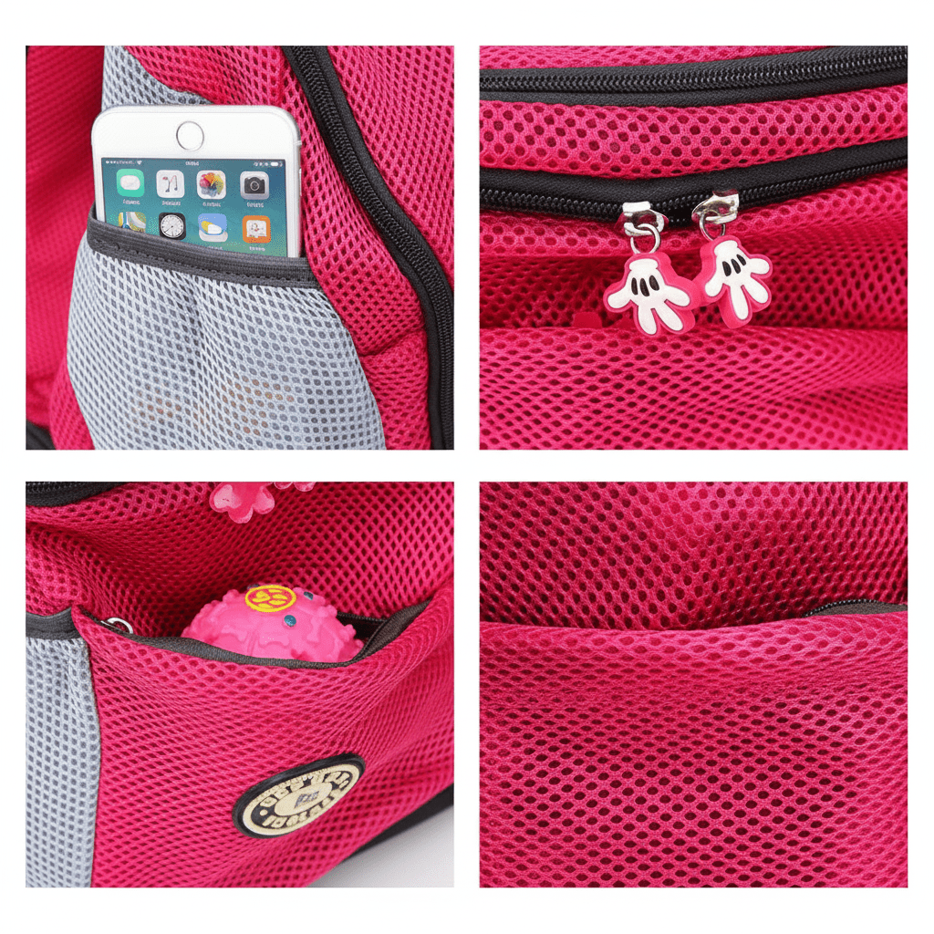 Ergonomischer Hundetragerucksack mit Komfortpolsterung – Pelanva – Ansicht 5