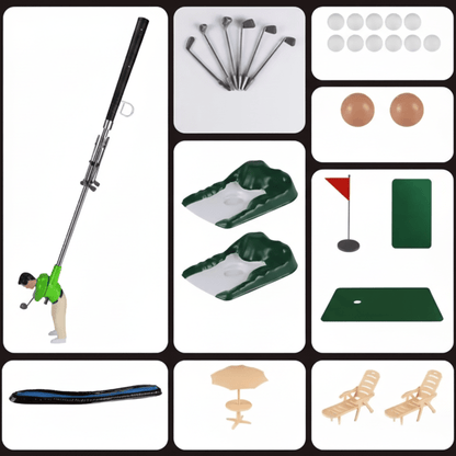 Indoor-Minigolf-Set für endlosen Spielspaß zu Hause – Pelanva – Ansicht 11