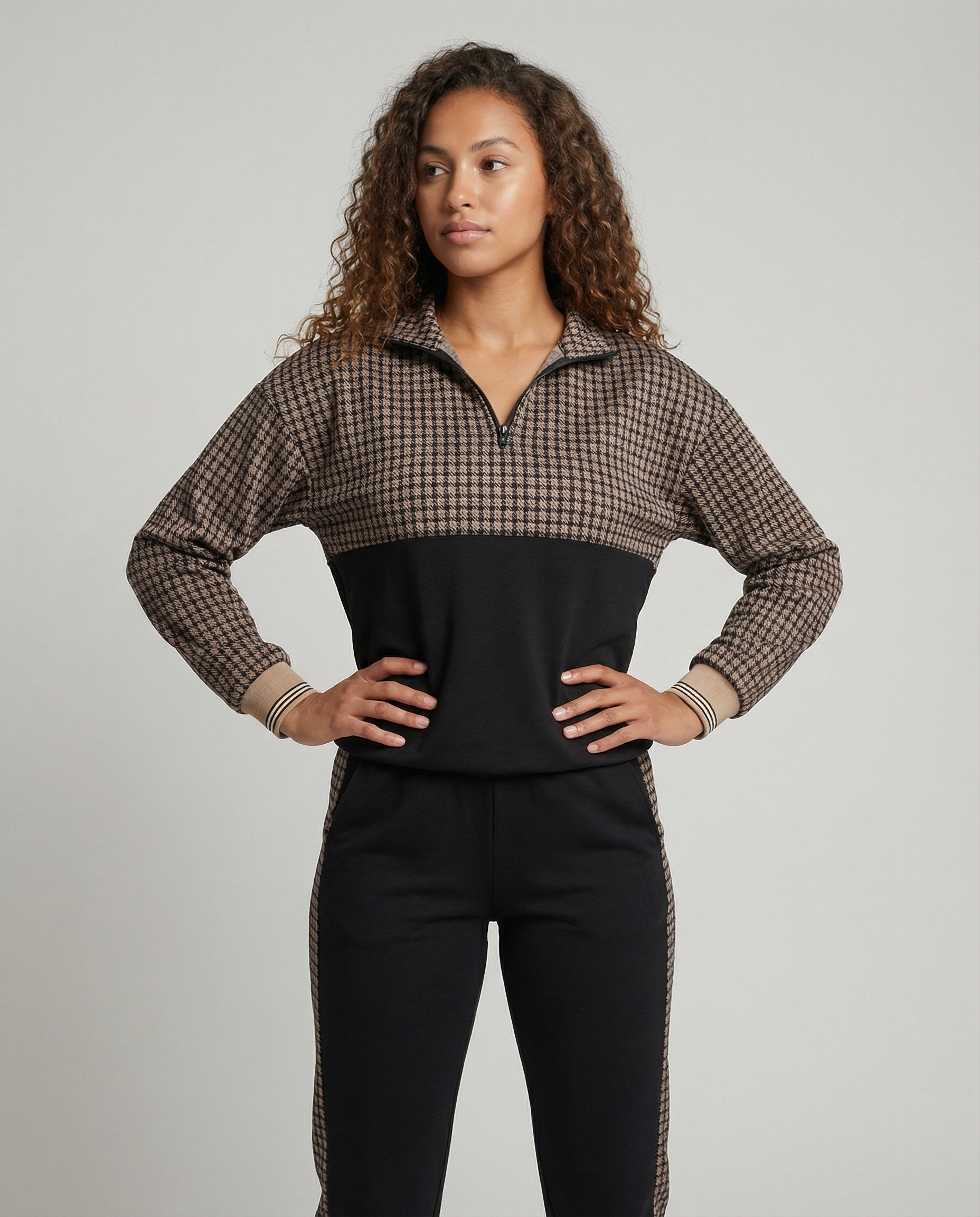 Jogginganzug Damen Detailansicht – Pelanva
