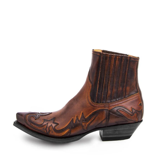 Klassische Herren Western Stiefel | Handgefertigt | Echtleder – Stiefel