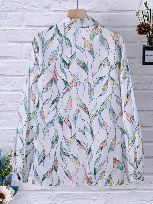 Lässiges Langarmshirt für den Frühling – Shirt