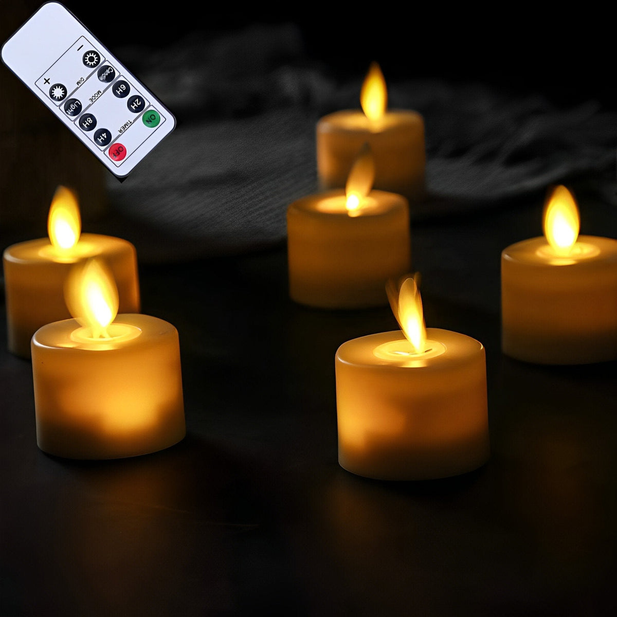 LED Kerzen flammenlos – Pelanva – Ansicht 2