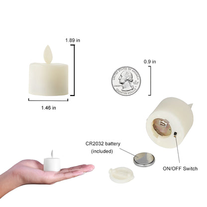 LED Kerzen flammenlos – Pelanva – Ansicht 6