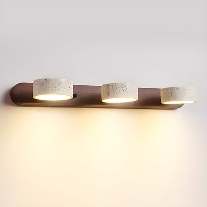 LED Wandleuchte aus Travertin für architektonischen Luxus – Pelanva – Ansicht 10