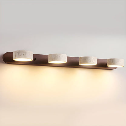 LED Wandleuchte aus Travertin für architektonischen Luxus – Pelanva – Ansicht 11