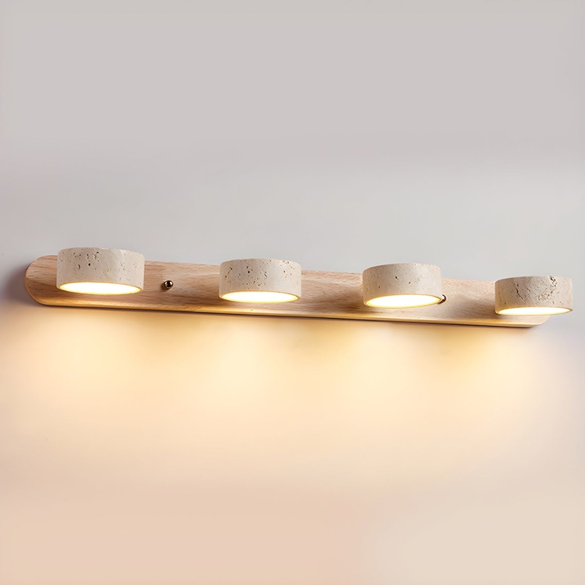 LED Wandleuchte aus Travertin für architektonischen Luxus – Pelanva – Ansicht 13