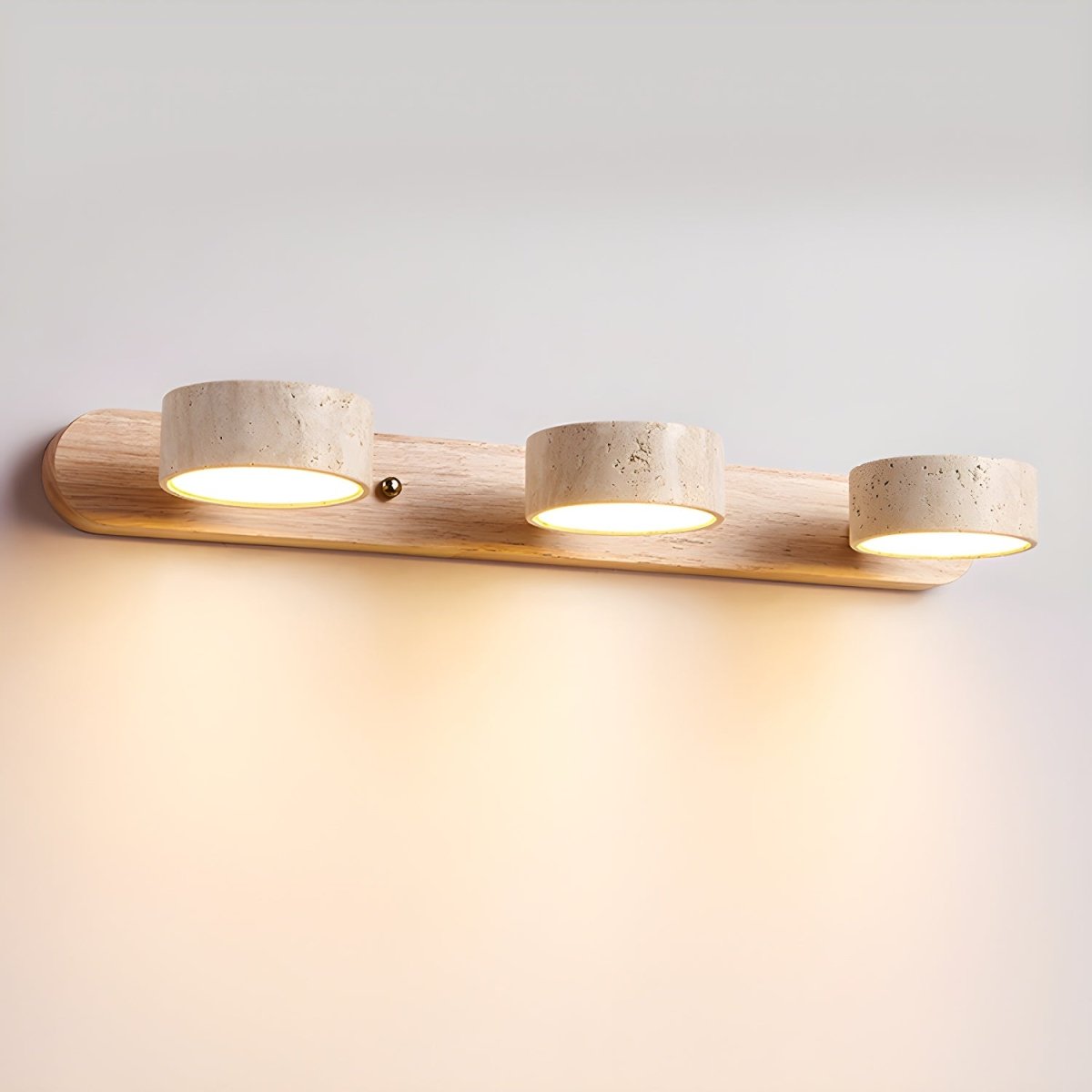LED Wandleuchte aus Travertin für architektonischen Luxus – Pelanva – Ansicht 14