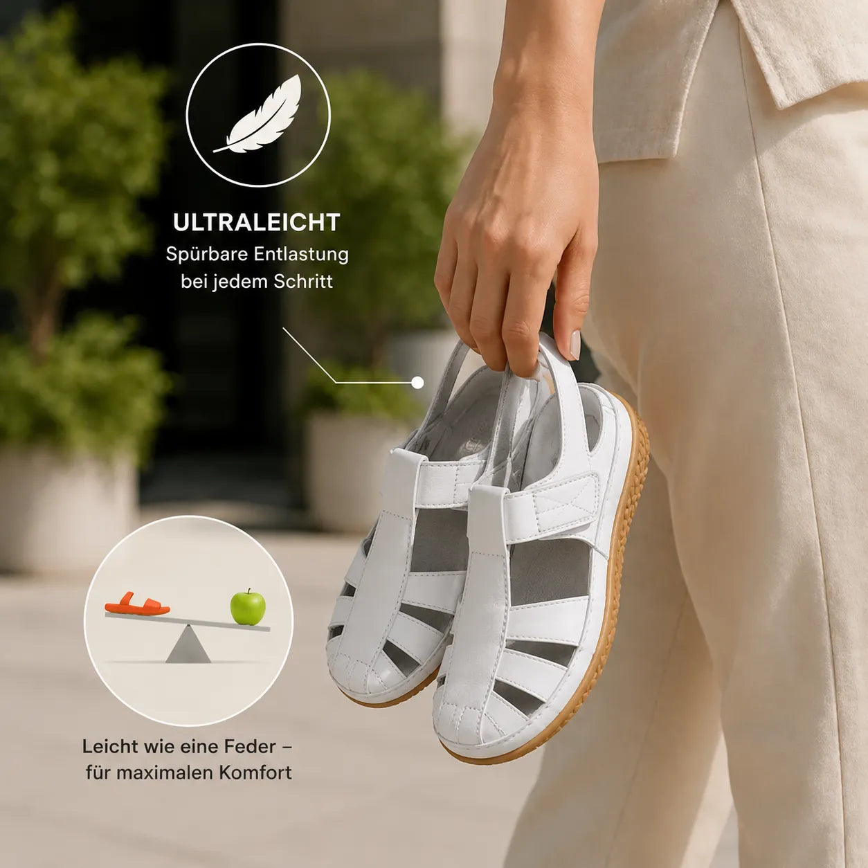 Leder-Sandalen – Ansicht 12