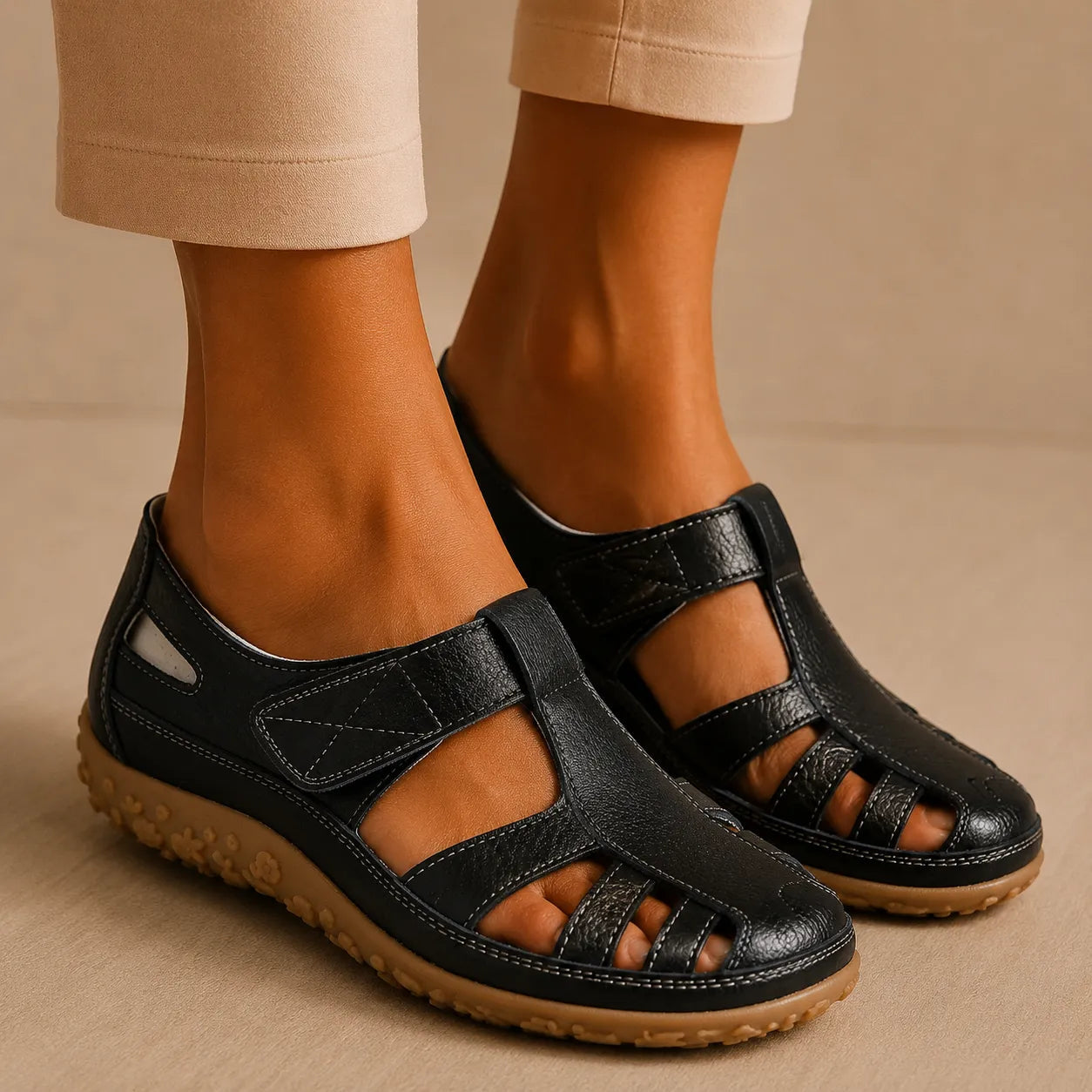 Leder-Sandalen – Ansicht 2