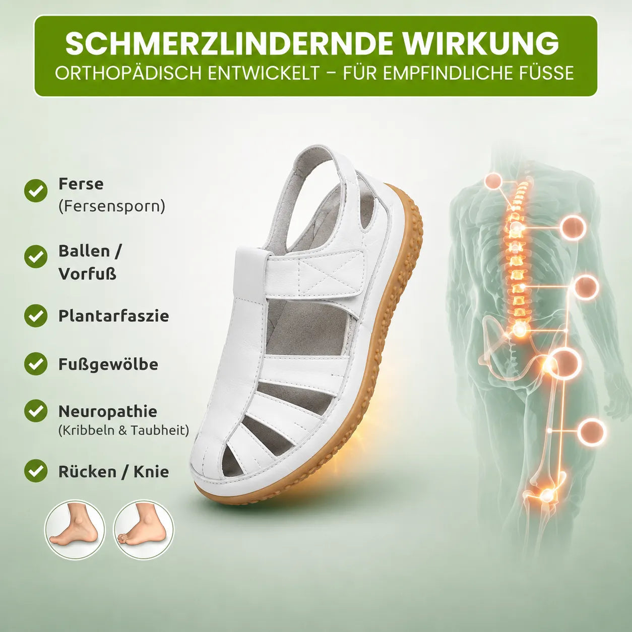 Leder-Sandalen – Ansicht 8