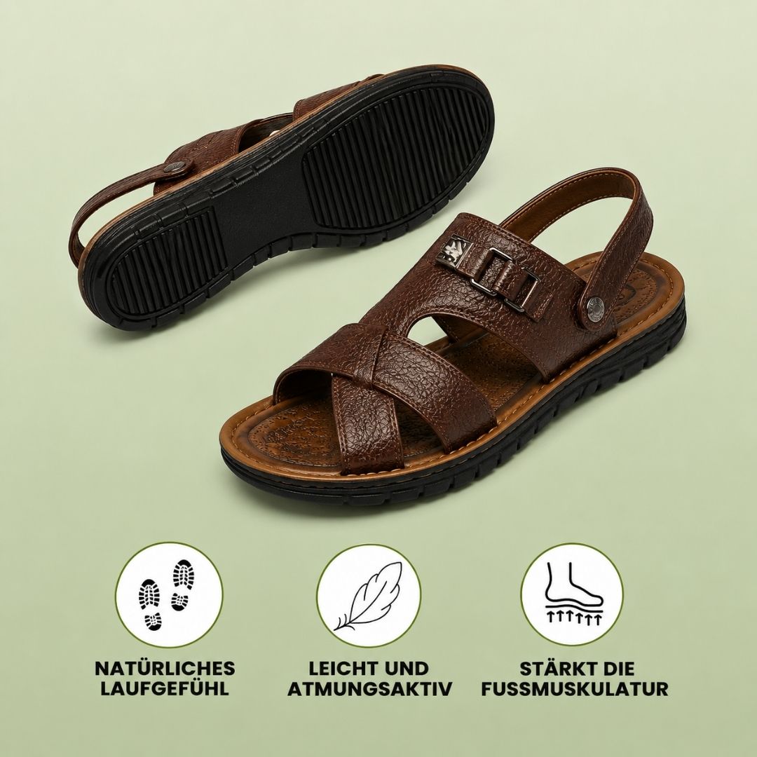 Leder-Sandalen – Ansicht 11