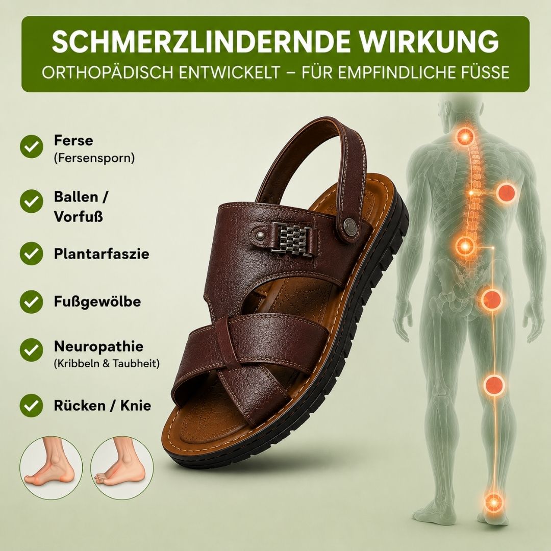 Leder-Sandalen – Ansicht 12