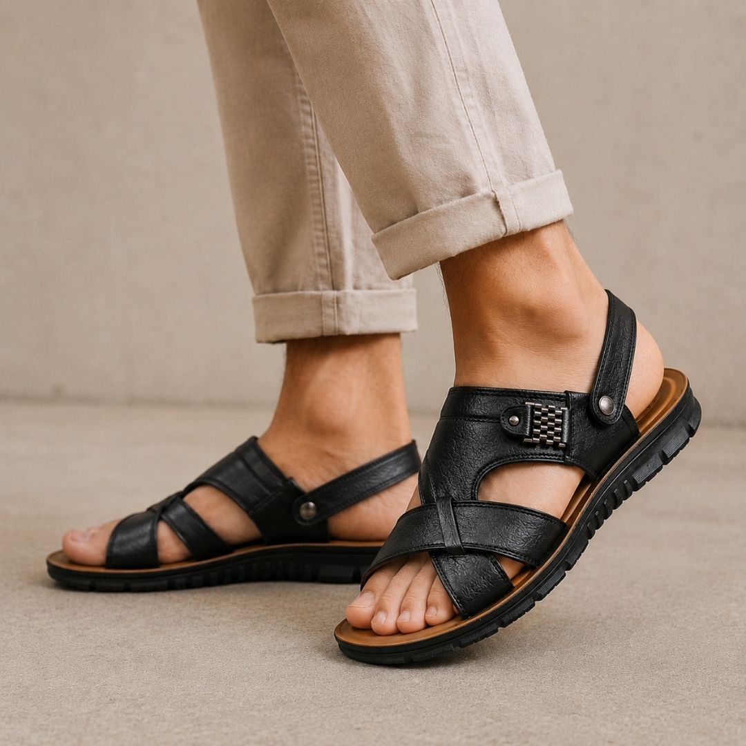 Leder-Sandalen – Ansicht 2