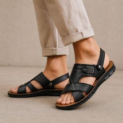 Leder-Sandalen – Ansicht 2