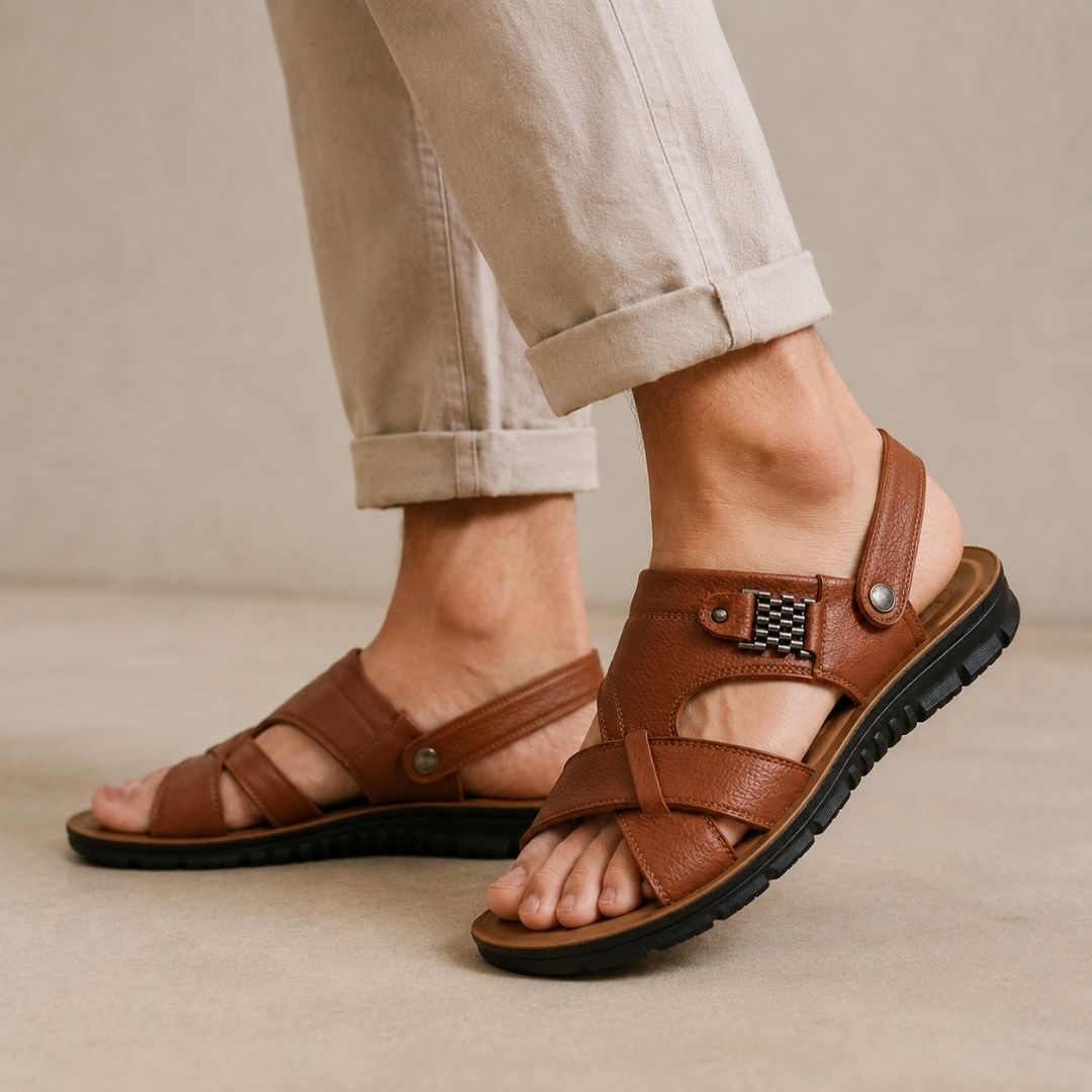 Leder-Sandalen – Ansicht 23