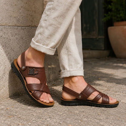 Leder-Sandalen – Ansicht 5