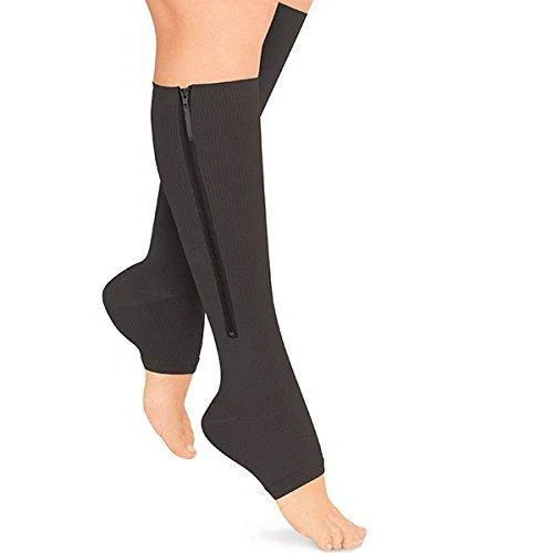 Leonie - Unisex Kompressionsstrümpfe mit Reißverschluss für optimale Unterstützung (2 + 1 GRATIS)