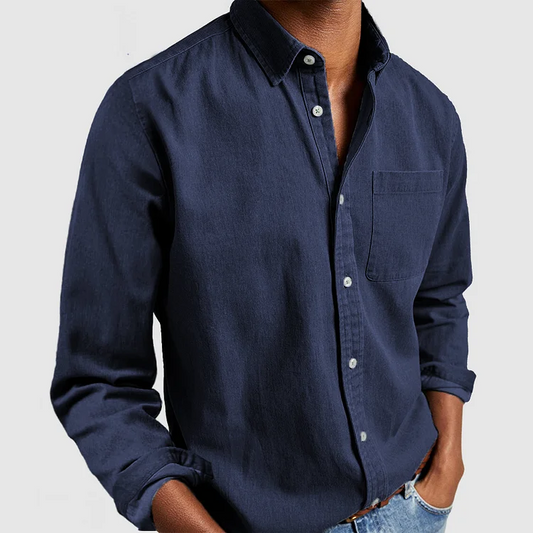 Levi | Bequemes Freizeithemd | Vielseitiges Design - Herren – Hemd
