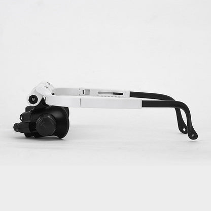 Lupenbrille mit LED-Licht und 8x, 15x & 23x Vergrößerung – Pelanva – Ansicht 4