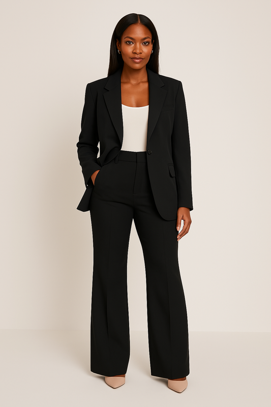 Maria | Damen Hosenanzug-Set in Taillierter Passform – Anzug & Blazer
