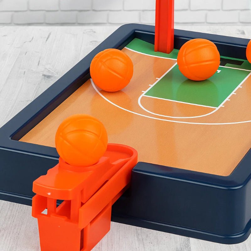 Tragbares Mini-Basketballspiel für Schreibtisch und Reisen – Pelanva – Ansicht 2