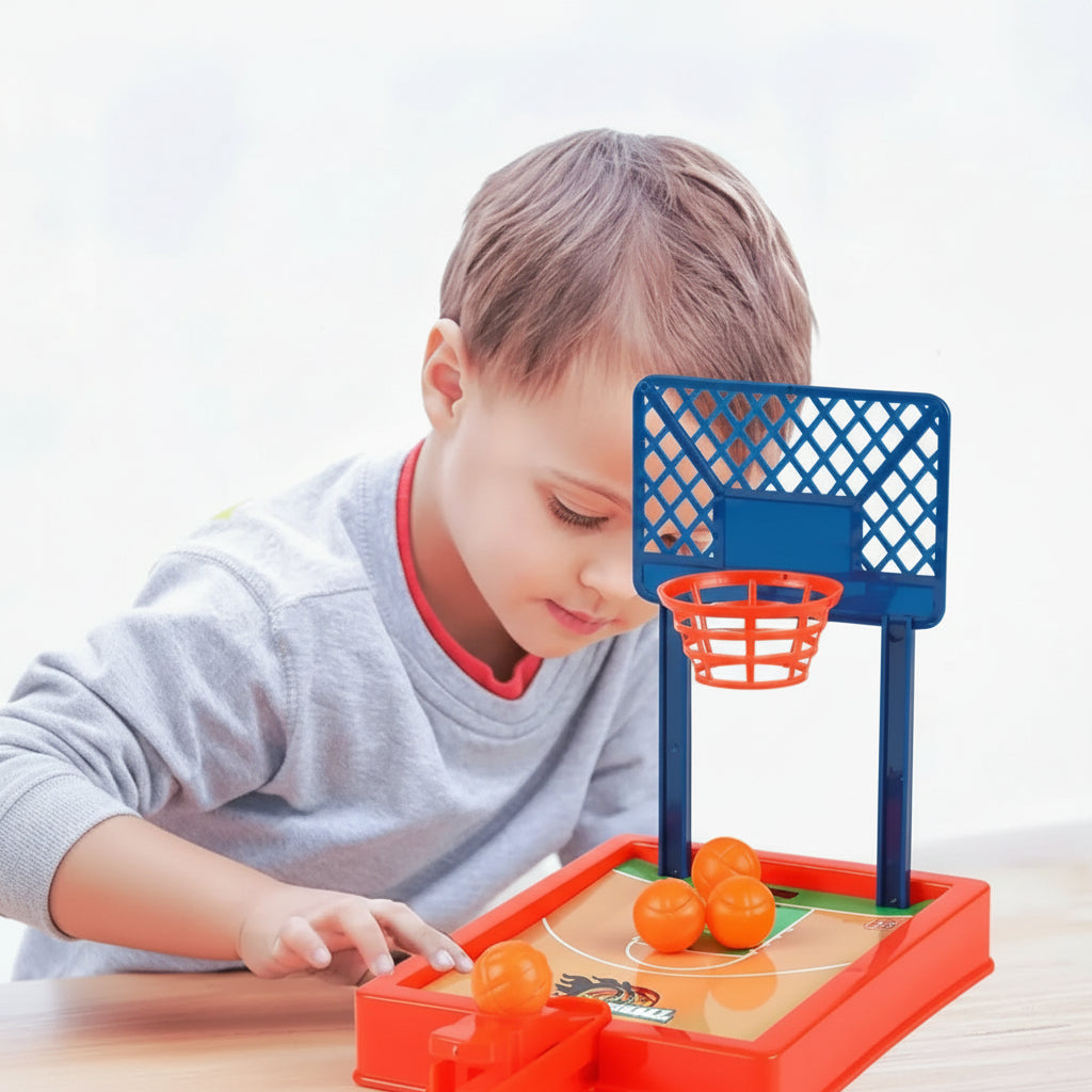 Tragbares Mini-Basketballspiel für Schreibtisch und Reisen – Pelanva – Ansicht 5
