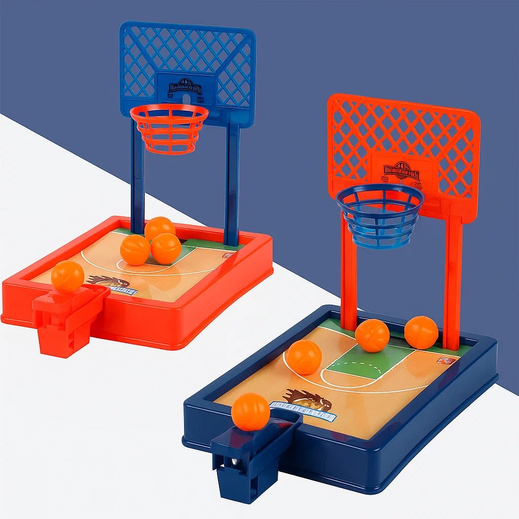 Tragbares Mini-Basketballspiel für Schreibtisch und Reisen – Pelanva – Ansicht 6