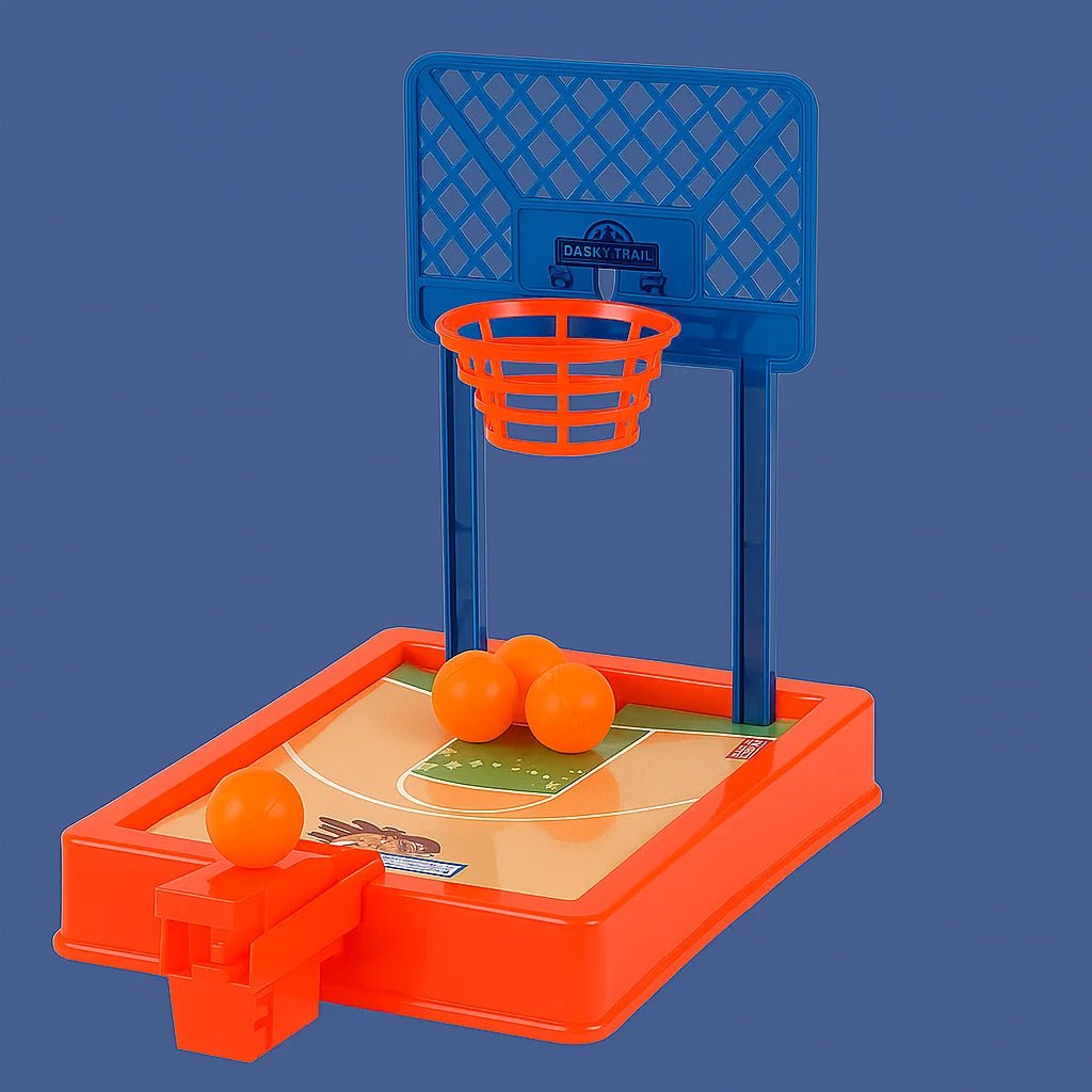 Tragbares Mini-Basketballspiel für Schreibtisch und Reisen – Pelanva – Ansicht 8