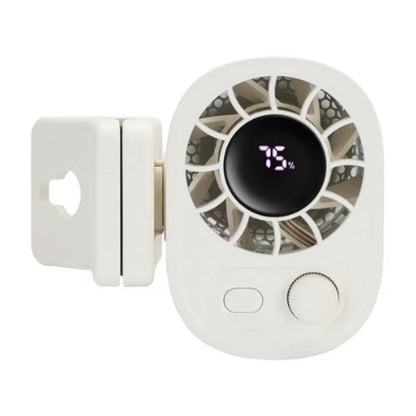 Mini Clip-Ventilator mit Akku und LED-Display – Pelanva – Ansicht 9