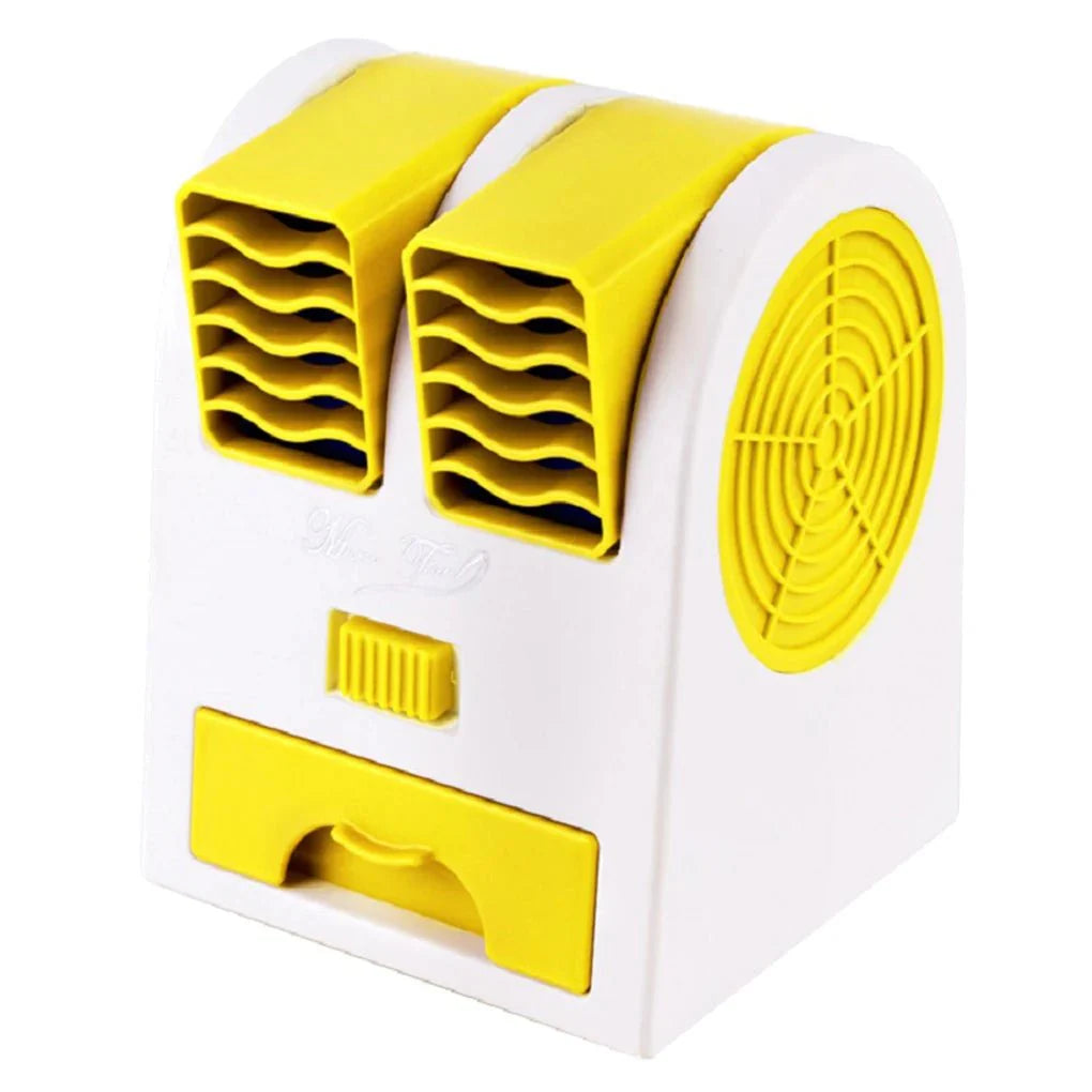 Mini Klimaanlage USB mit leisem Betrieb & Doppel-Luftauslass – Pelanva – Ansicht 10