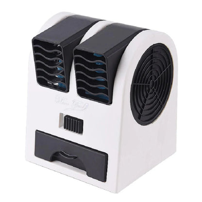 Mini Klimaanlage USB mit leisem Betrieb & Doppel-Luftauslass – Pelanva – Ansicht 7