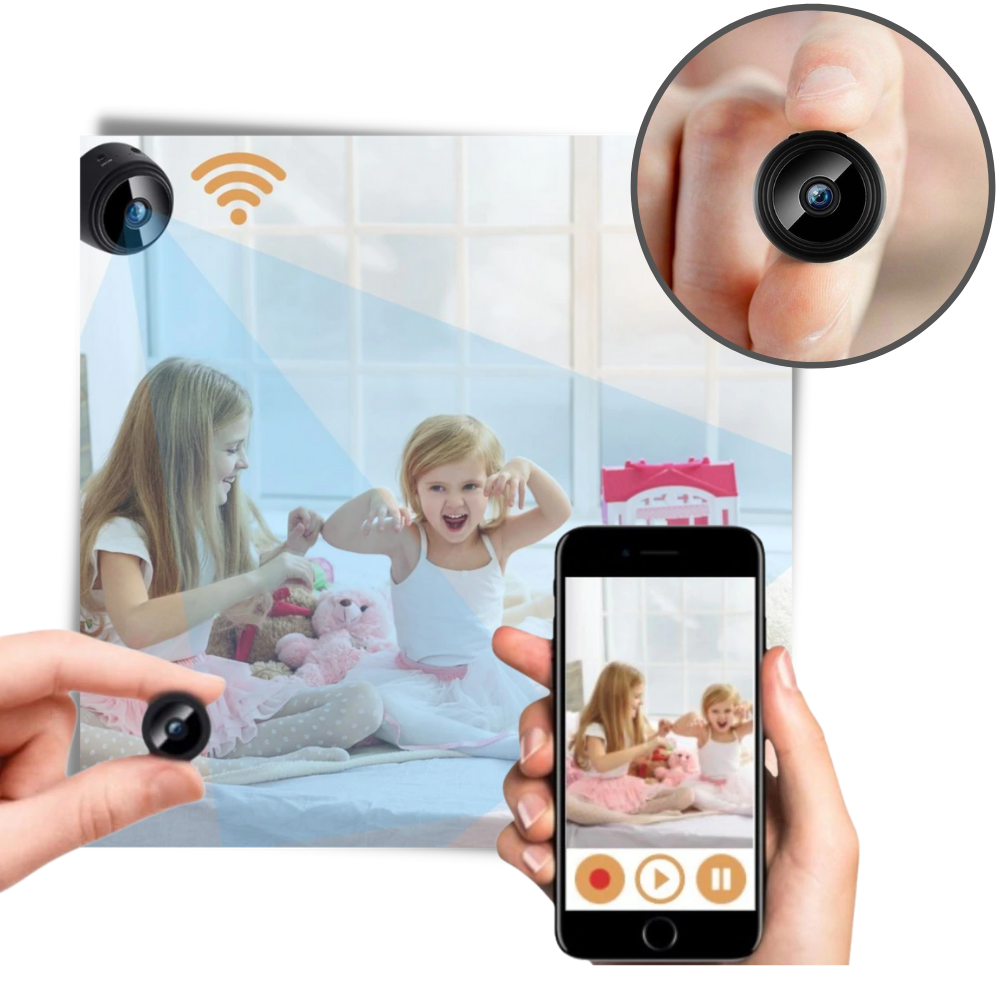 mini wireless sicherheitskamera – Pelanva – Ansicht 3