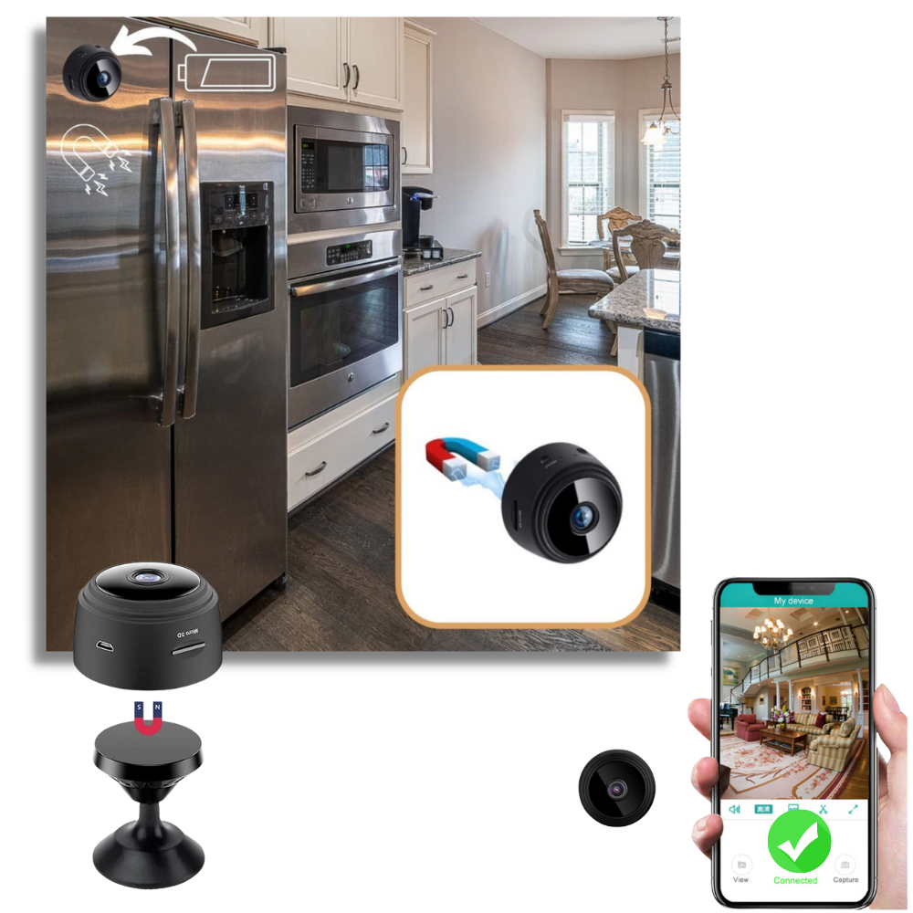 mini wireless sicherheitskamera – Pelanva – Ansicht 6