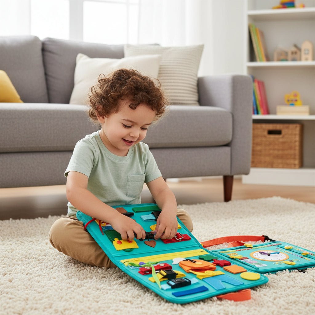 montessori sensorikbrett aktivitaeten – Pelanva – Ansicht 2