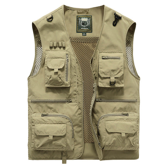 Multi Pocket Sommerweste – Weste