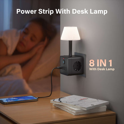 Nachttischlampe mit Steckdose – Pelanva – Ansicht 5