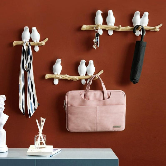 Nudel - Verspielter Wandhaken mit Vogel-Design für kreative Dekoration
