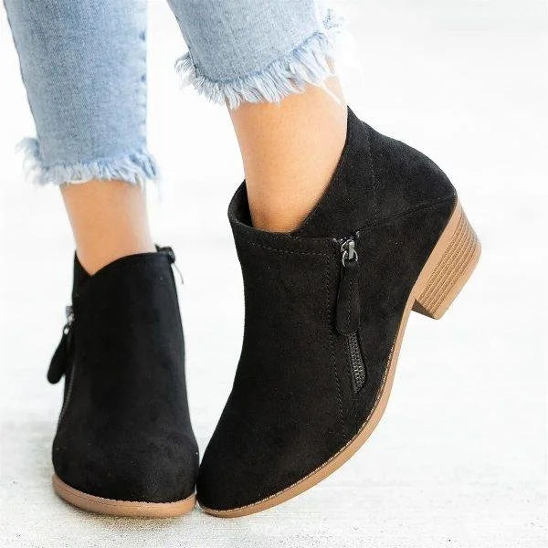 orthopaedische damenstiefel leder – Pelanva – Ansicht 2