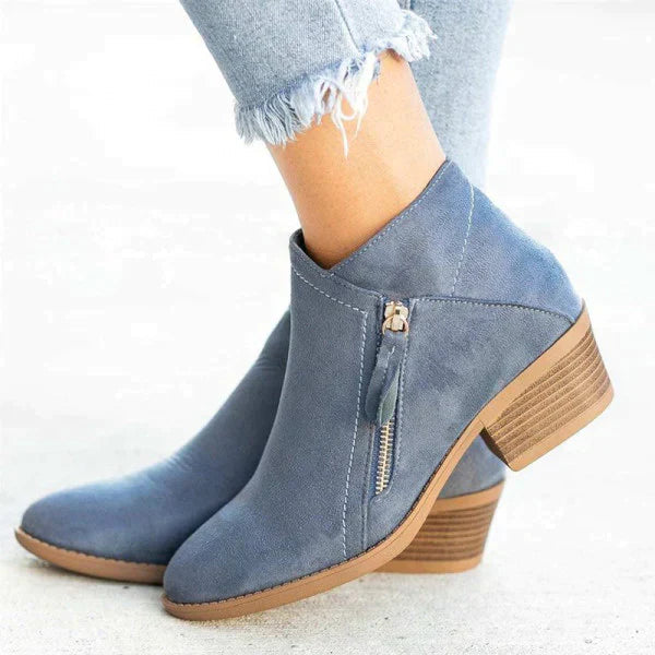 orthopaedische damenstiefel leder – Pelanva – Ansicht 3