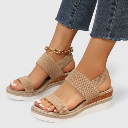 Orthopädische Sandalen für Damen mit gepolsterter Sohle – Pelanva – Ansicht 5