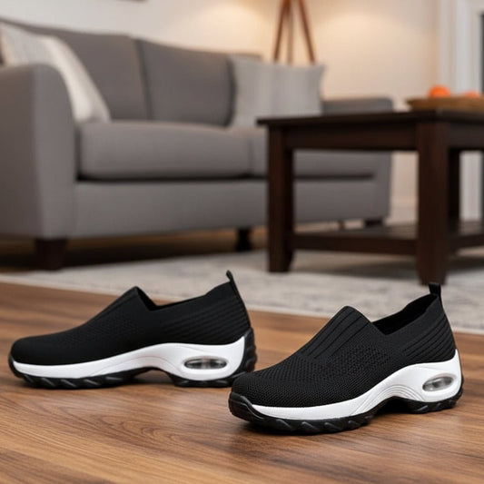 Bequeme orthopädische Slip-On-Schuhe zur täglichen Schmerzlinderung – Pelanva – Ansicht 1