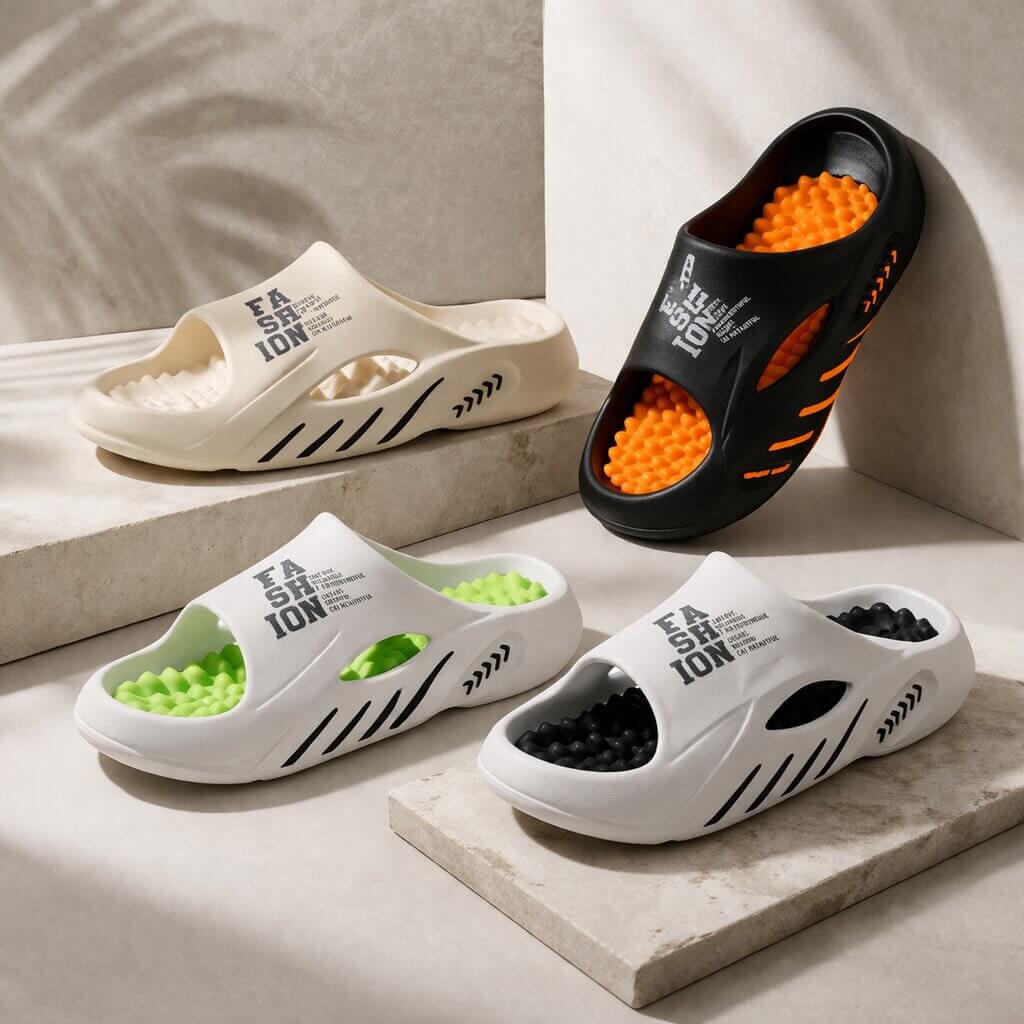 Orthopädische Slipper für Herren – Pelanva – Ansicht 1