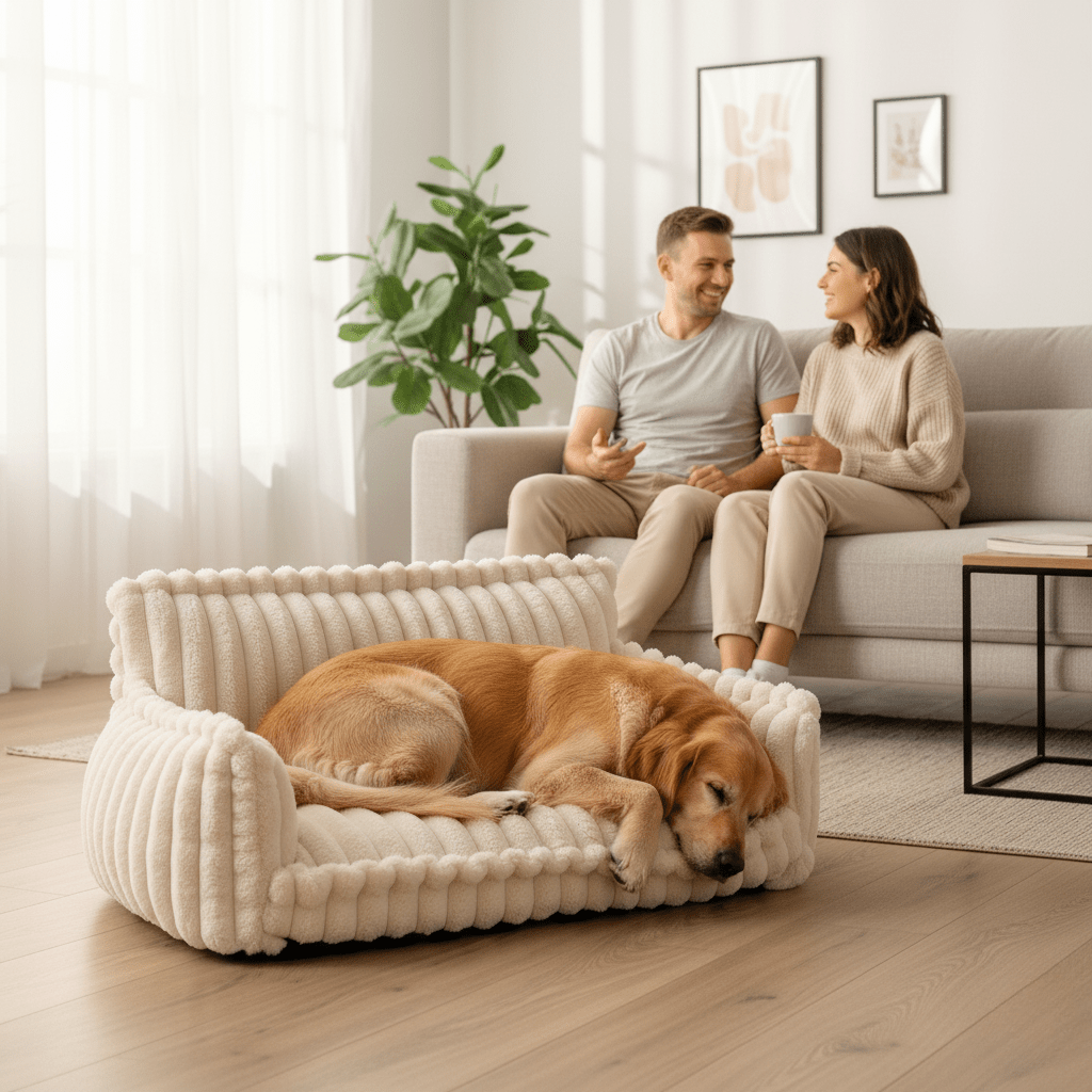 Orthopädisches Hundebett – Pelanva – Ansicht 4