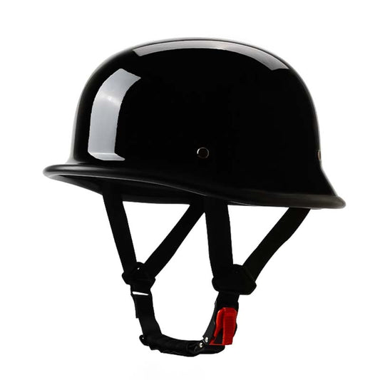 Outlaw Motorrad Halbschalenhelm – Vintage Stil & Sicherheit – Winteraccessoires