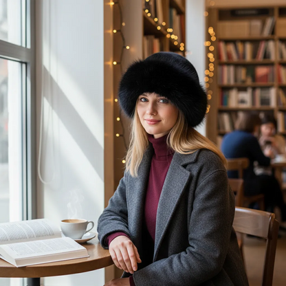 Pelanva – Elegante Damen Winter-Pelzmütze für warme