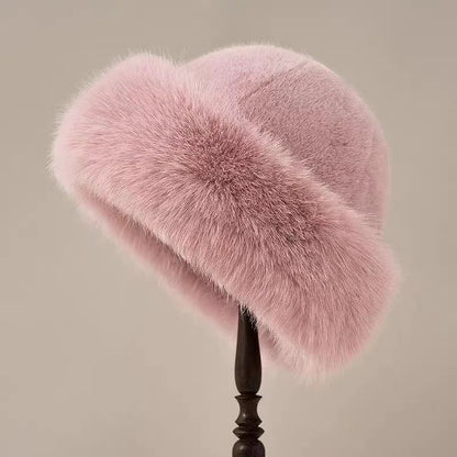 Pelanva – Elegante Damen Winter-Pelzmütze für warme